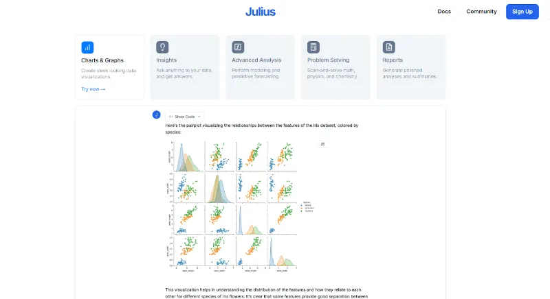 How to Use Julius AI - Master Data Visualization